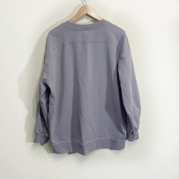 SOLD     Lululemon Perfectly Oversized Crewneck Sweatshirt Pullover Sz 8-10 - Picture 2 of 9